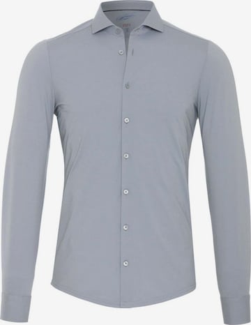 PURE Slim Fit Hemd in Grau: Vorderseite