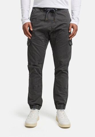 Regular Pantalon cargo 'INPillus' INDICODE JEANS en gris : devant