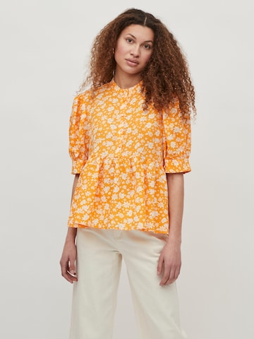 Camicia da donna 'Haylee' di VILA in arancione: frontale