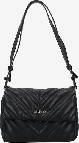Liu Jo Schoudertas 'Lunny' in Zwart: voorkant