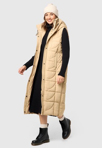 Gilet 'Brezelchen' di NAVAHOO in beige