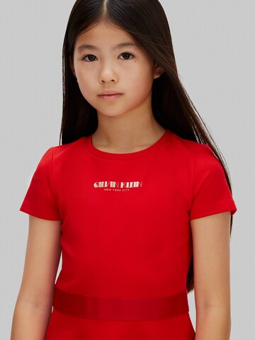 Robe 'Punto Milano' Calvin Klein Jeans en rouge