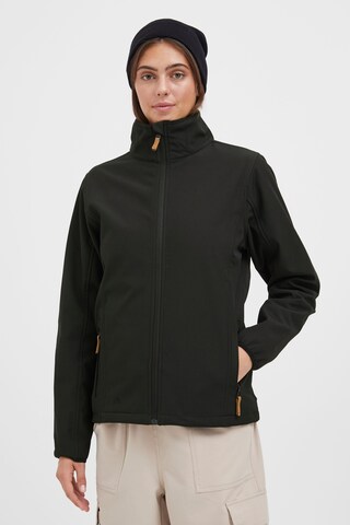 North Bend Between-Season Jacket 'Corrina' in Black: front