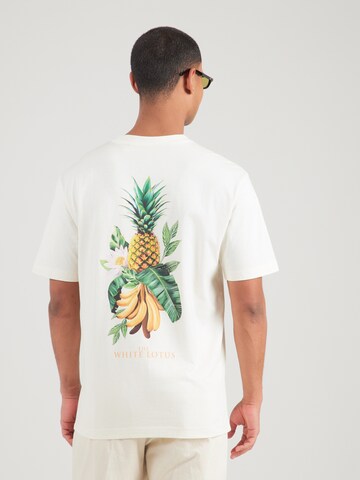 Only & Sons - Camiseta 'ONSWHITE LOTUS' en blanco: frente