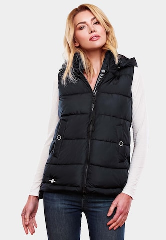 MARIKOO Bodywarmer 'Zarinaa' in Blauw: voorkant