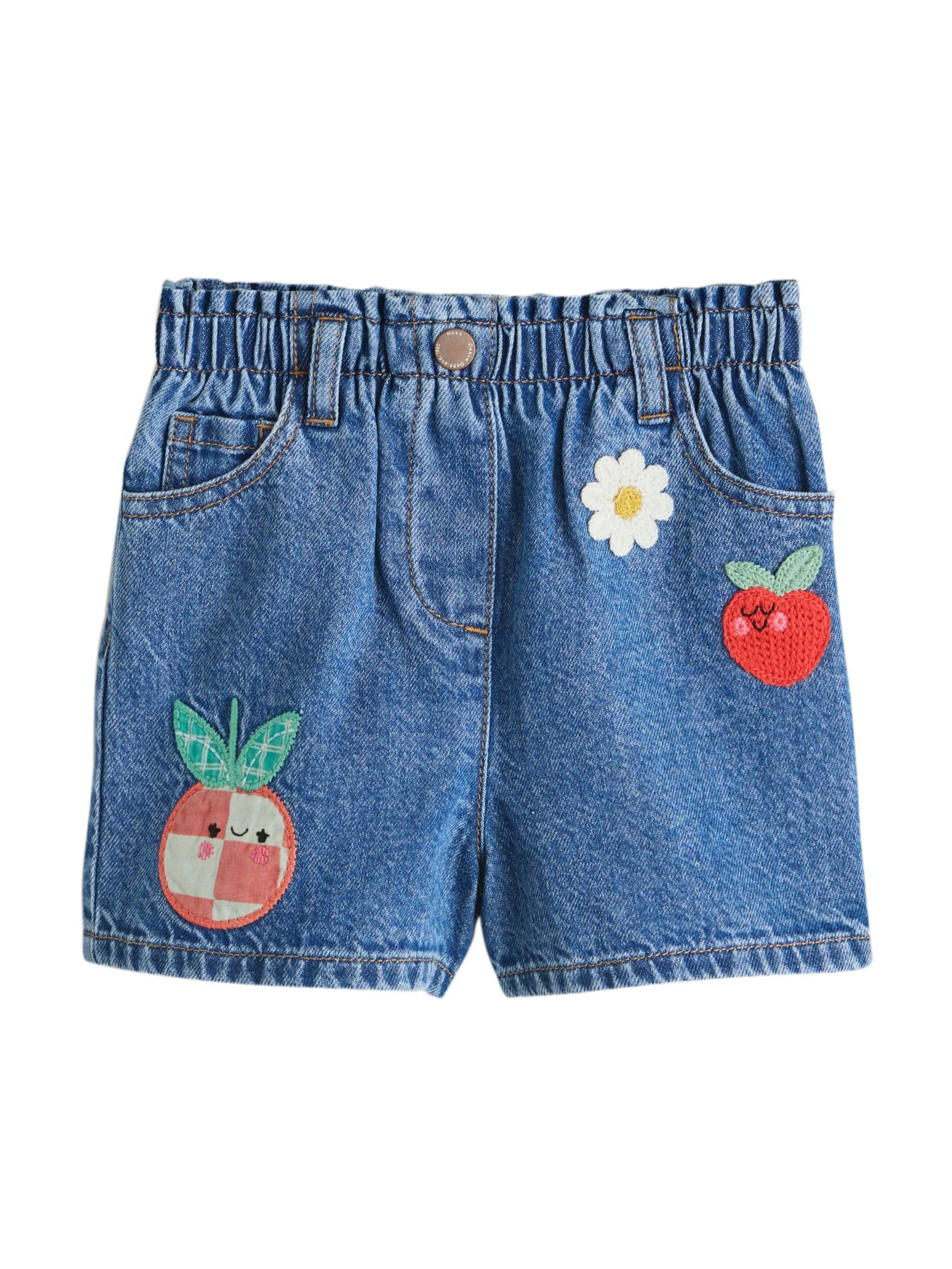 Next Shorts in Blau: Vorderseite