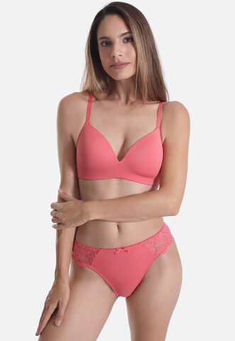sassa Slip 'Classic Lace' in Orange: front