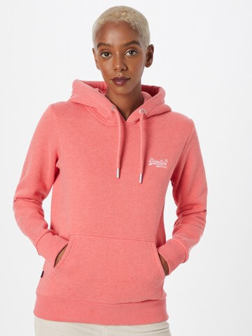 Superdry Sweatshirt in Orange: Vorderseite