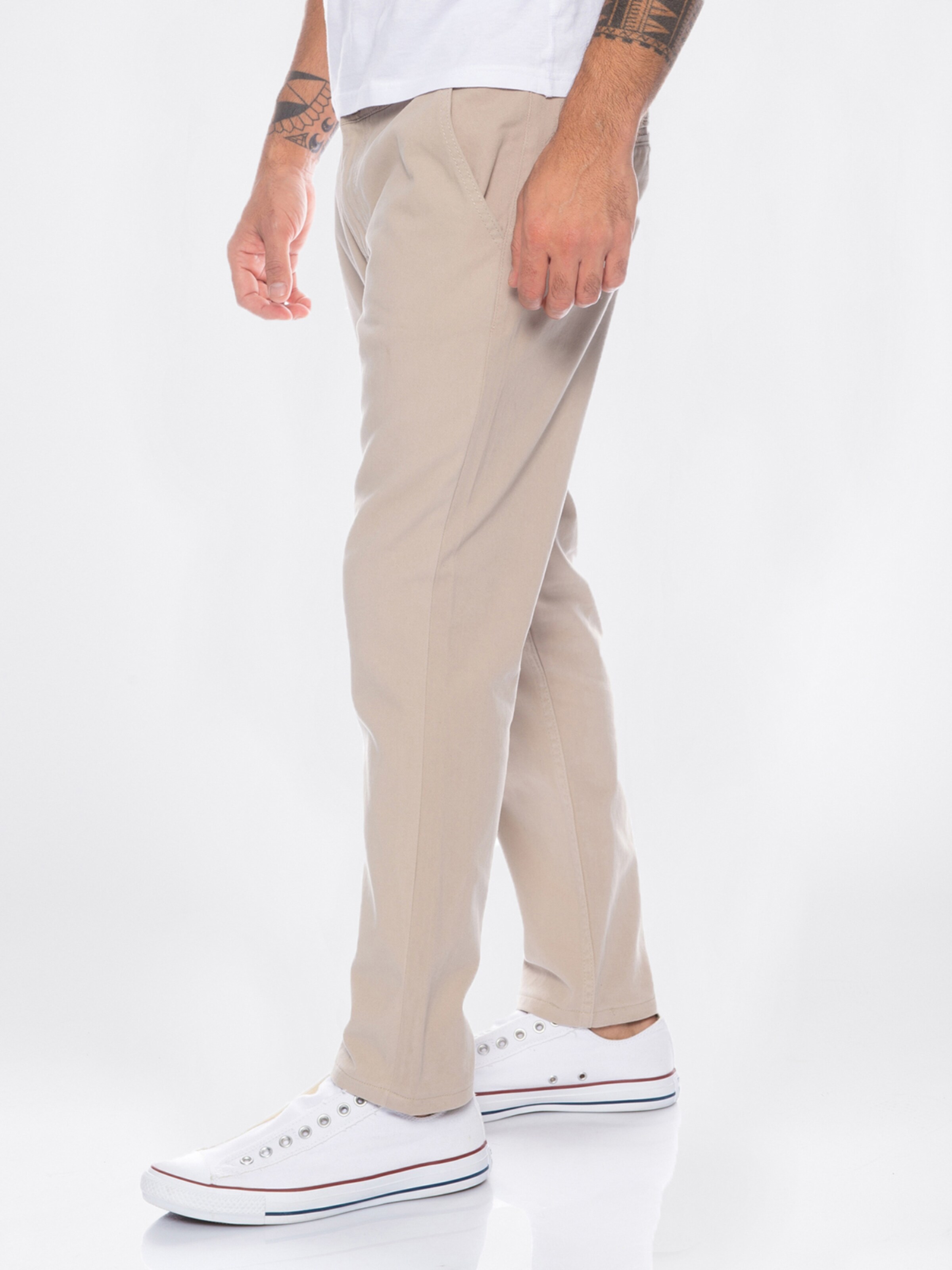 Rock Creek Slim fit Chino Pants in Beige