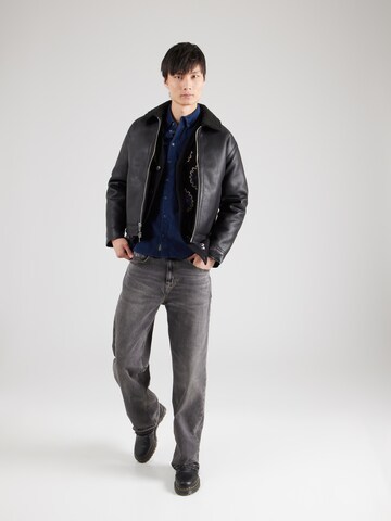 BLEND Comfort fit Overhemd in Blauw