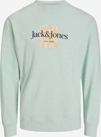 Jack & Jones Junior Sweatshirt 'Lafayette' in hellblau / lachs / schwarz, Produktansicht