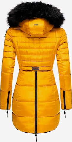 Cappotto invernale 'Moonshine' di MARIKOO in giallo