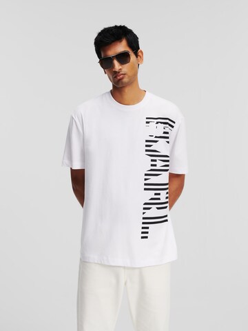 Karl Lagerfeld Shirt in Weiß: Vorderseite