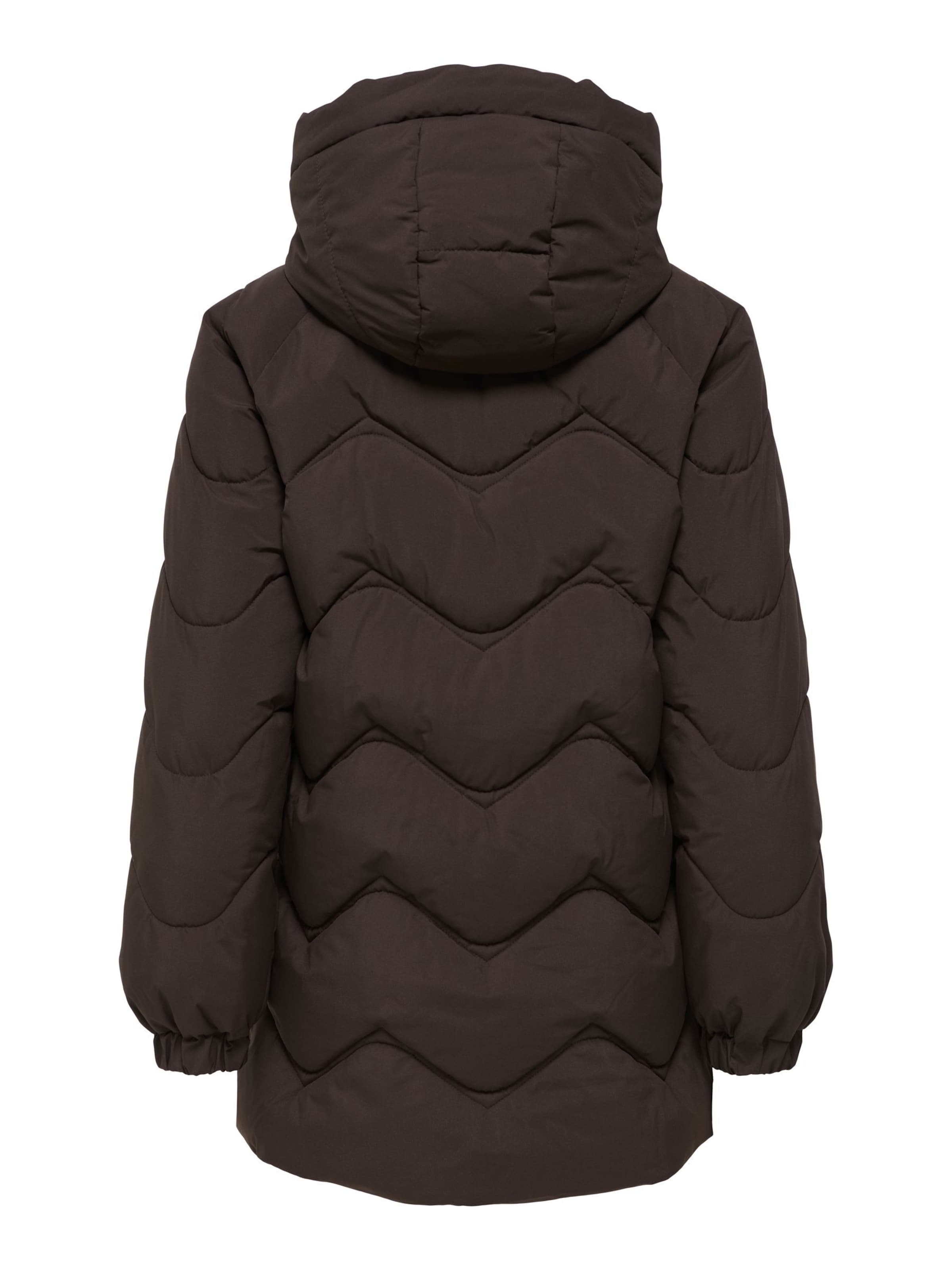 JDY Winter jacket 'JDYPower' in Brown