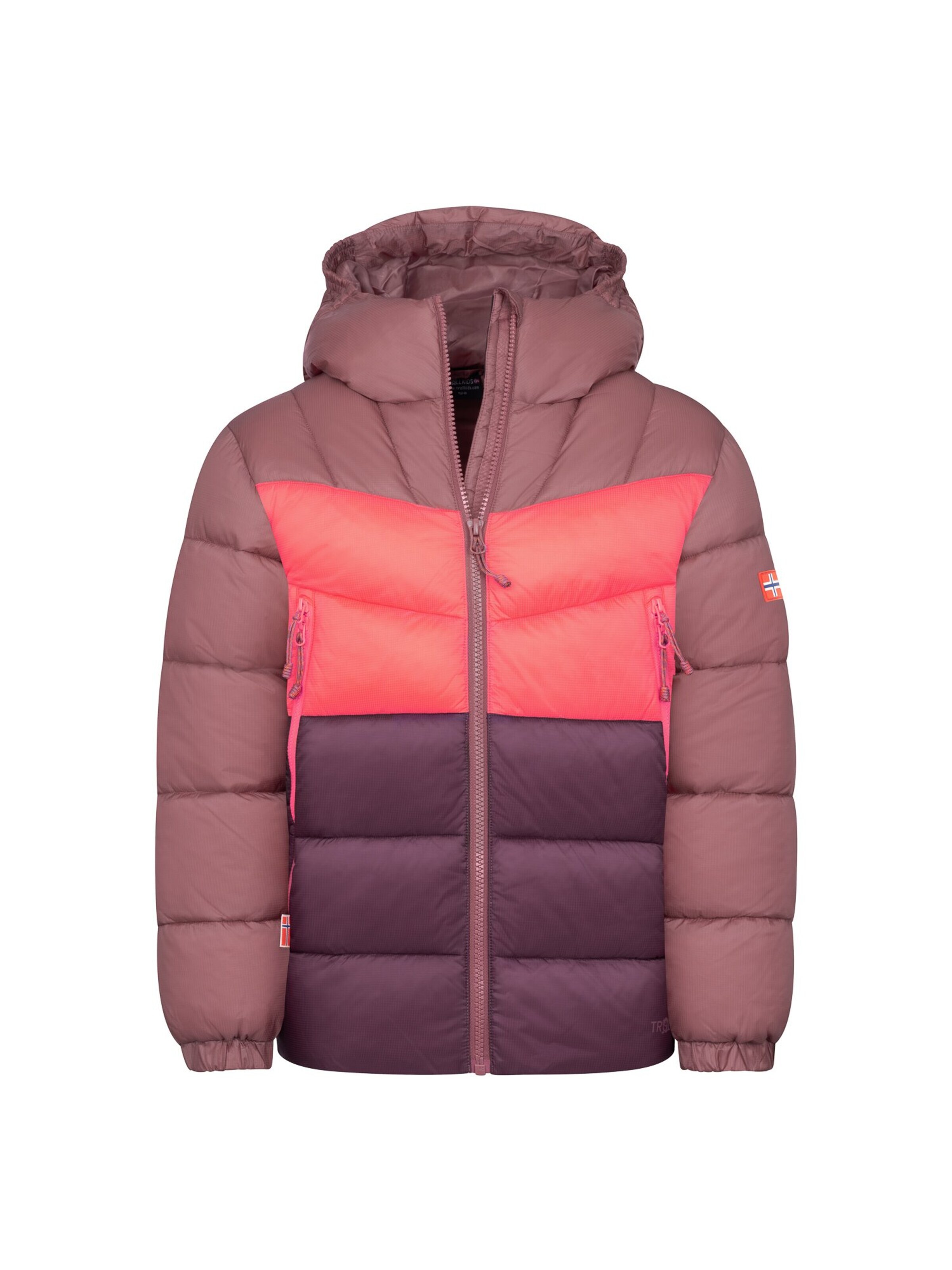 TROLLKIDS Outdoor jacket in Pink: front