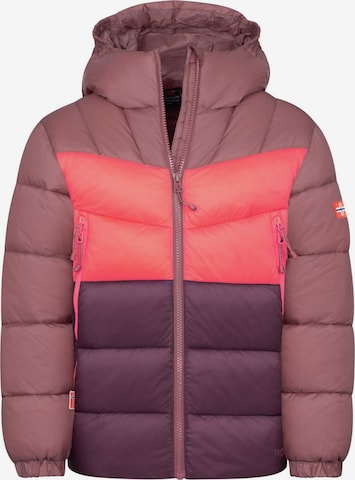 TROLLKIDS Outdoor jacket in Pink: front
