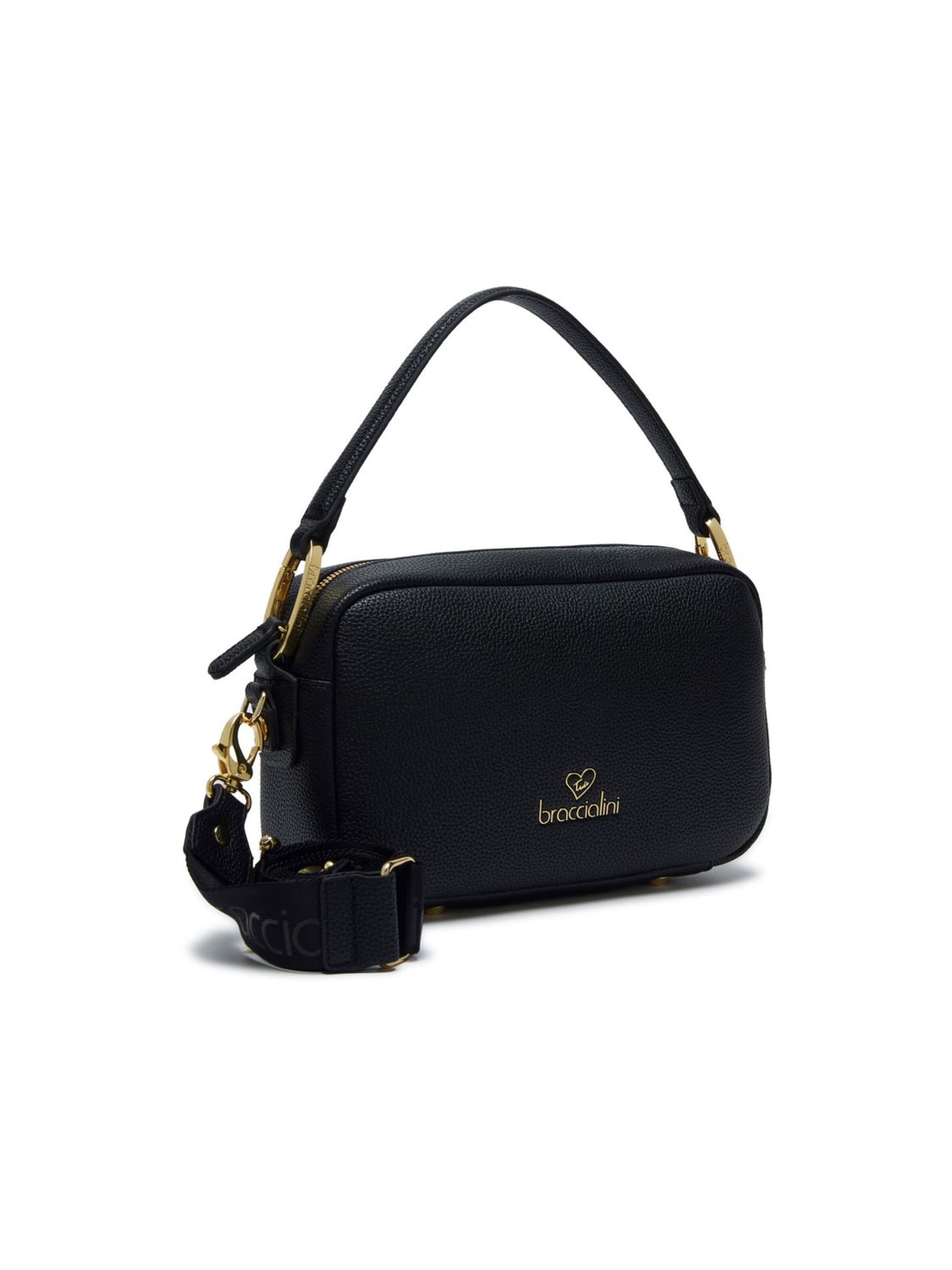 Borsa a tracolla 'Jinny' di Braccialini in nero
