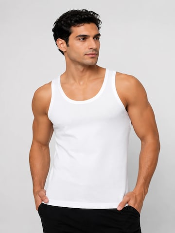 Maglietta intima 'Herren Unterhemden Tom' di LOREZA in bianco