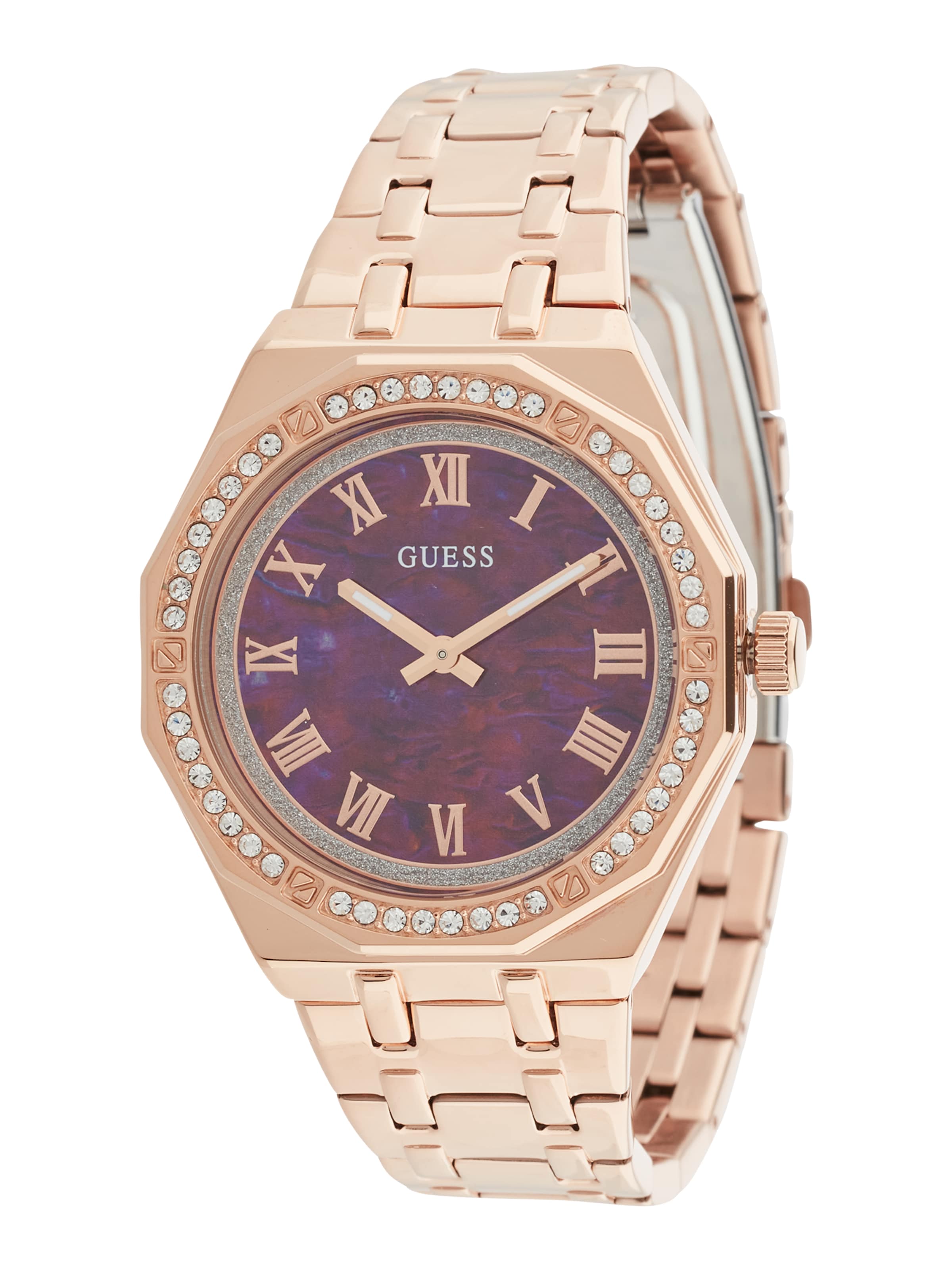 GUESS Uhr in Gold: Vorderseite