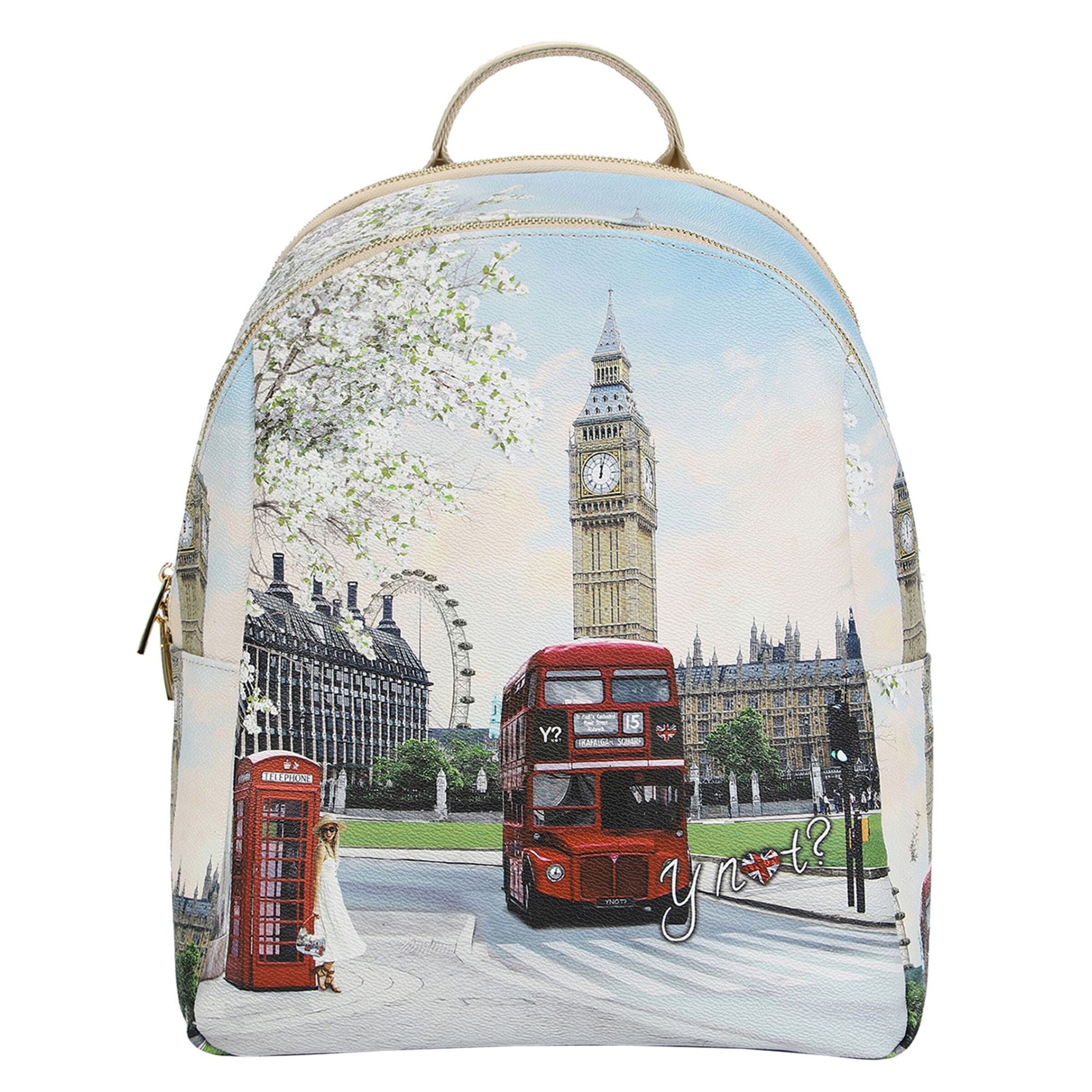 Zaino 'Yesbag' di Y Not? in blu: frontale