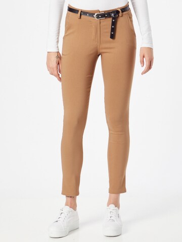 Hailys Skinny Hose 'Mandy' in Beige: predná strana