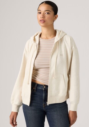 LEVI'S ® Zip-Up Hoodie 'Everyday' in Beige