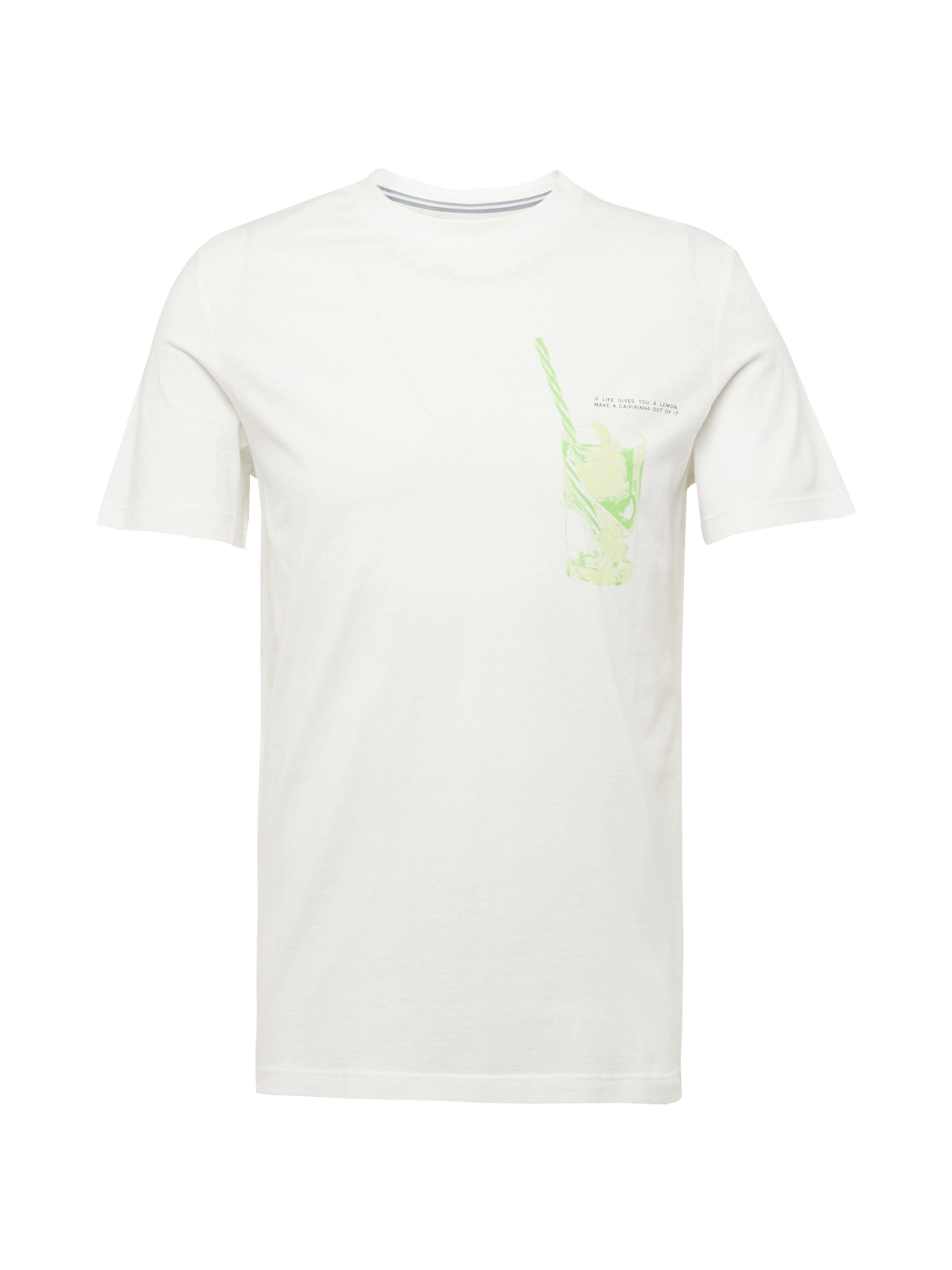T-Shirt s.Oliver en blanc : devant