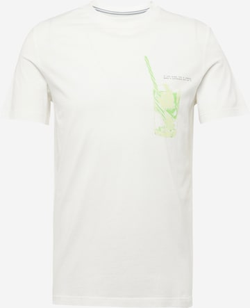 T-Shirt s.Oliver en blanc : devant