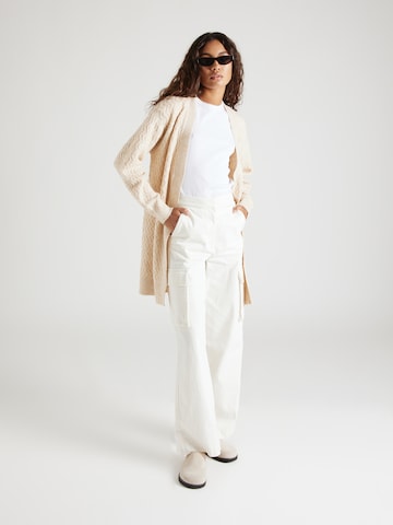 ABOUT YOU Knit Cardigan 'Daniela' in Beige