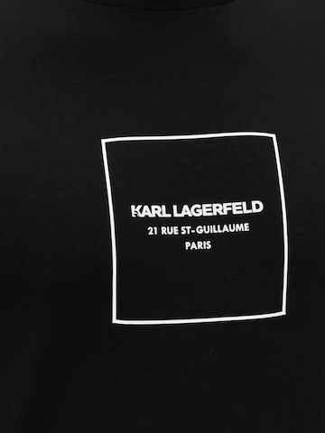 Karl Lagerfeld Majica | črna barva