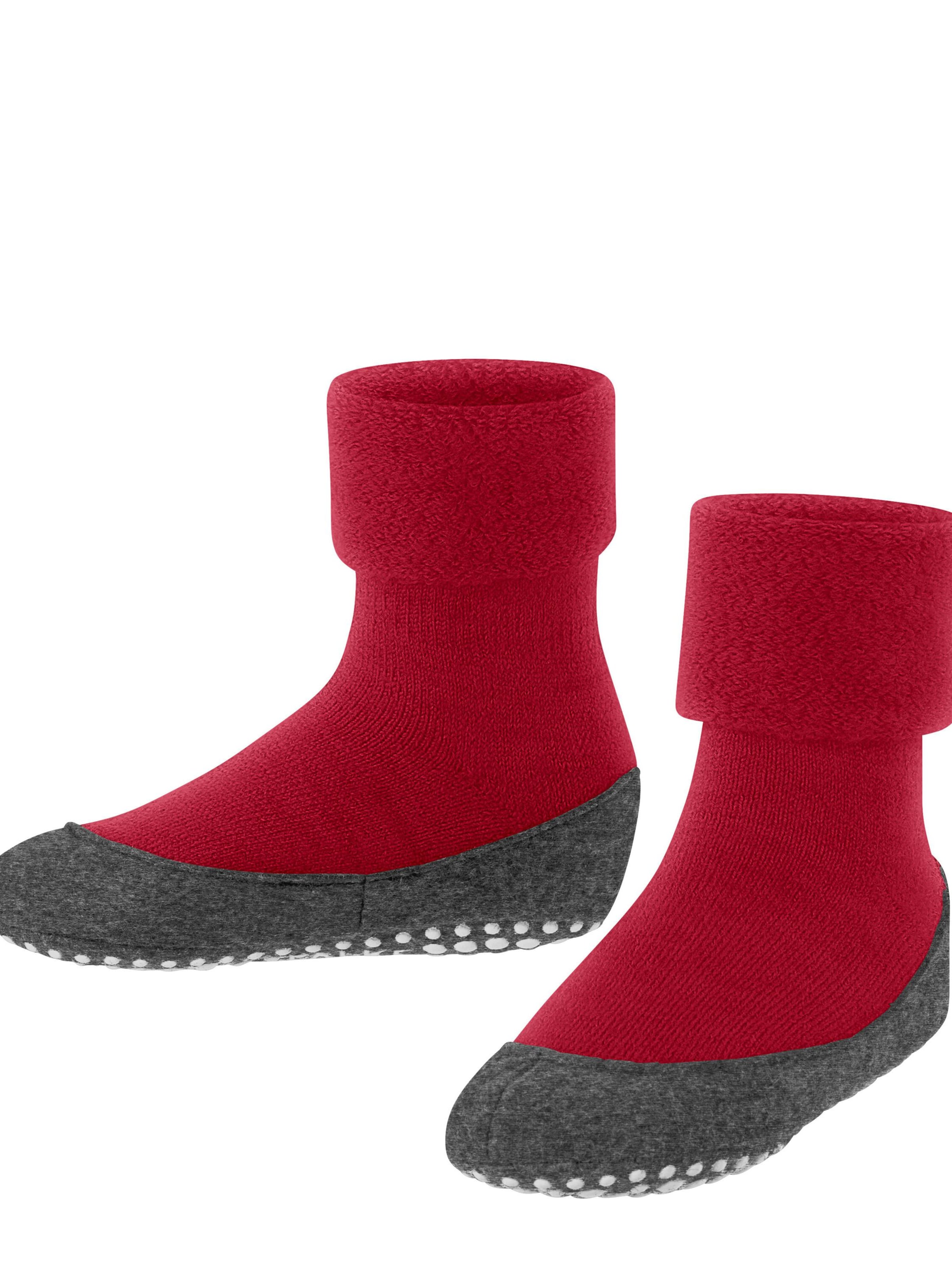 FALKE Socks 'Cosyshoe Teens' in Red: front