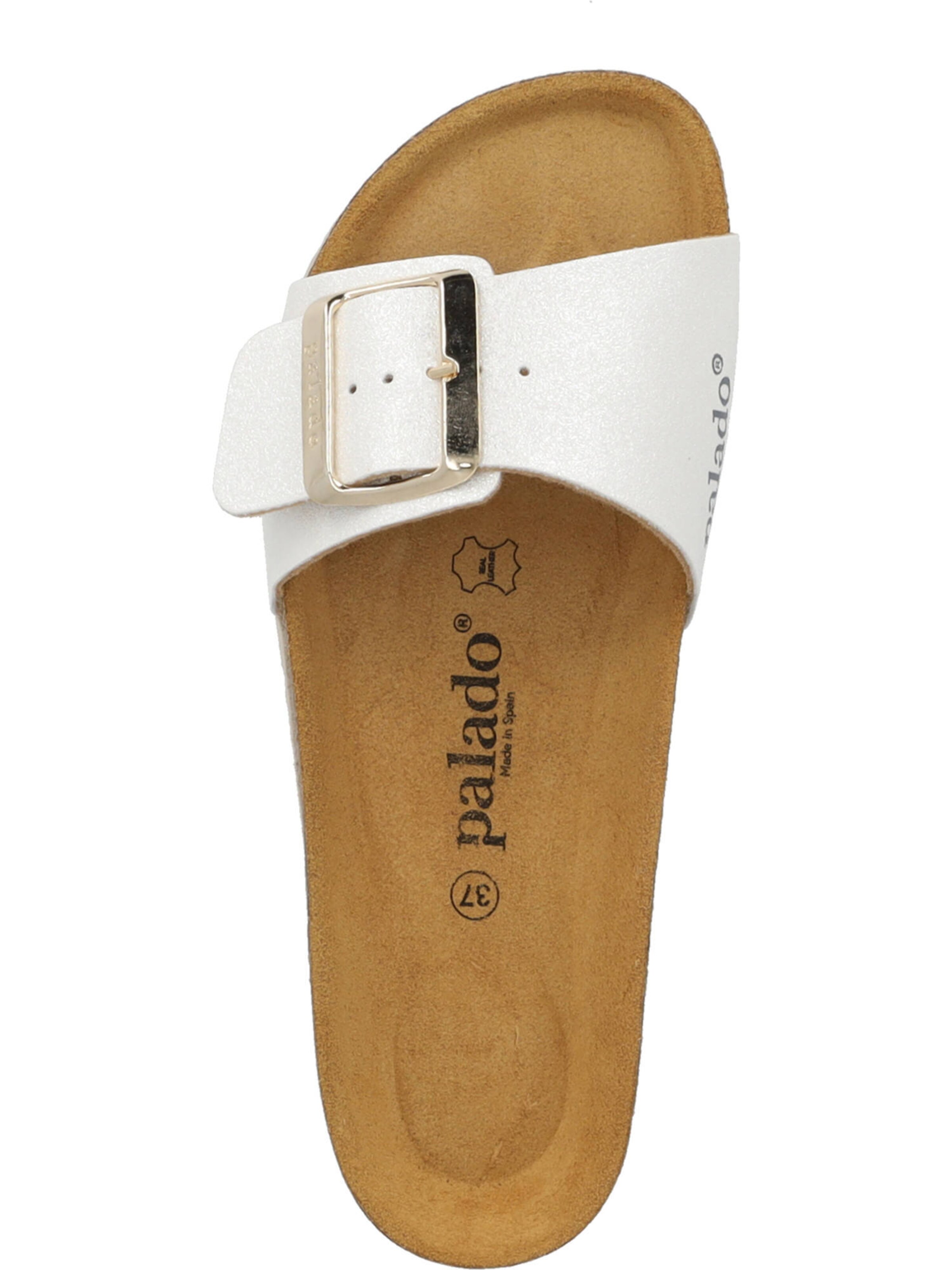 Palado Pantolette 'Malta EGS Magnolia' in Weiß