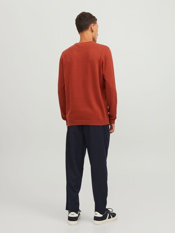 JACK & JONES Sweater in Orange