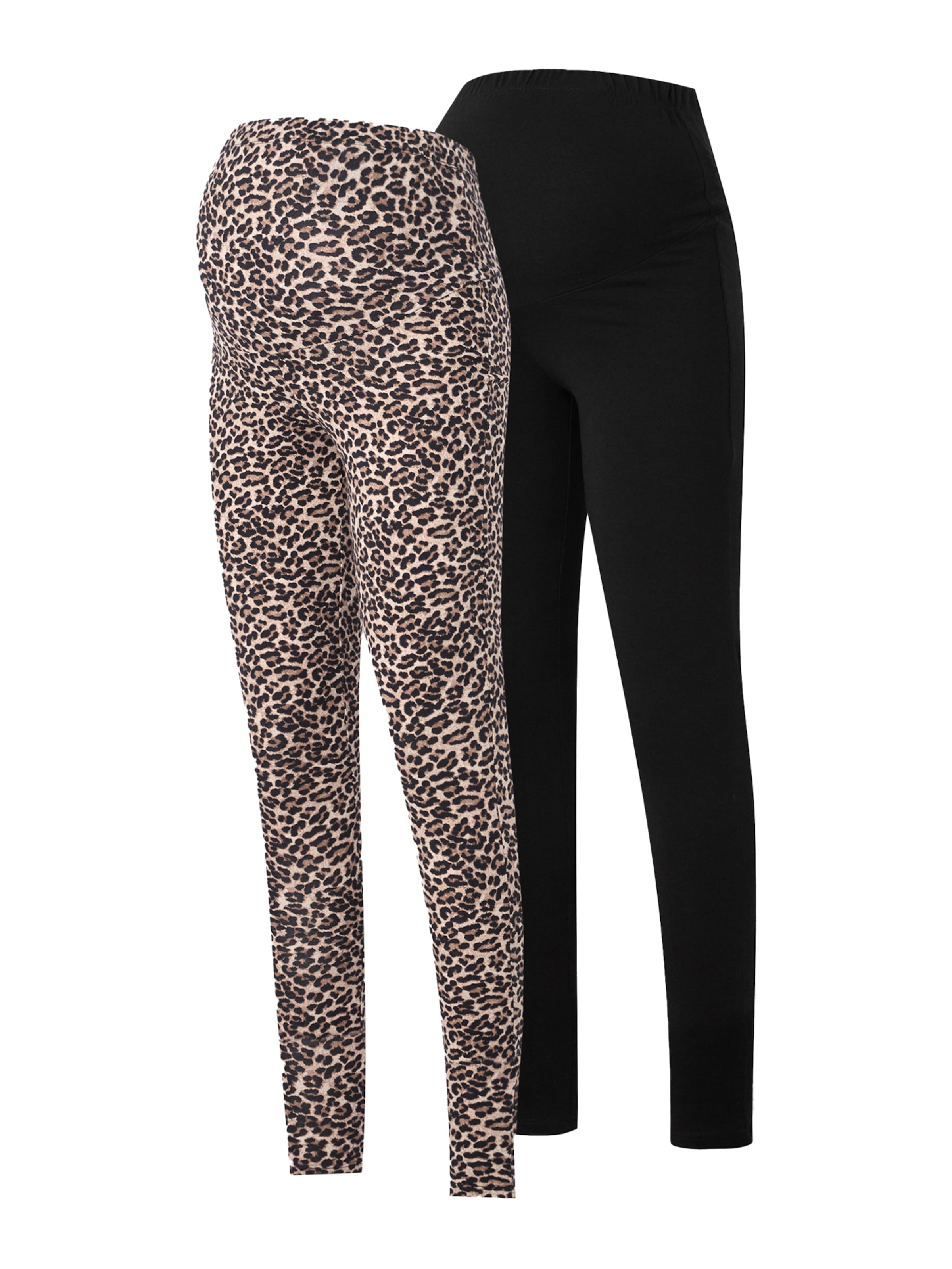 Only Maternity Skinny Fit Клин 'OLMLOVELY' в бежово: отпред