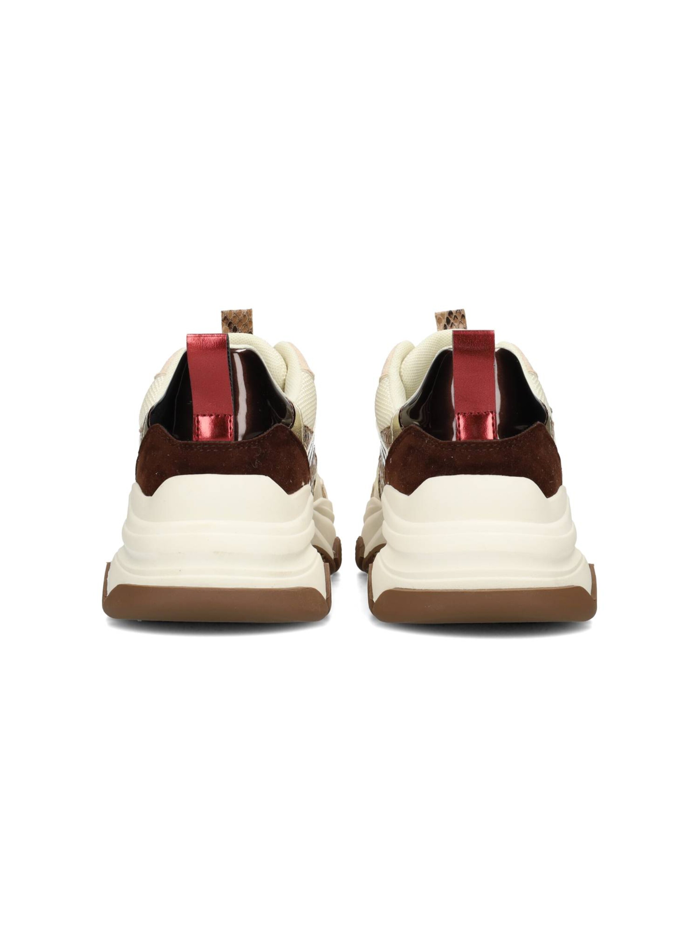 Baskets basses POSH by Poelman en blanc