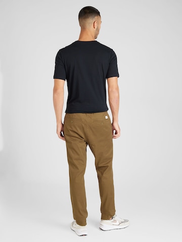 ESPRIT - Slimfit Pantalón chino en marrón