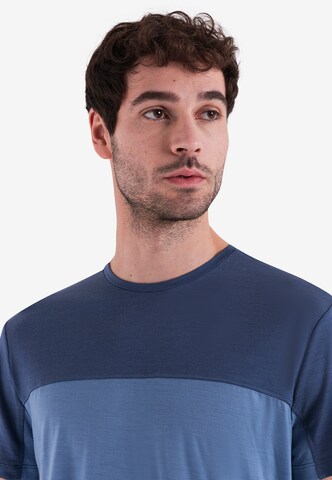 ICEBREAKER Performance shirt 'Cool-Lite Sphere III' in Blue