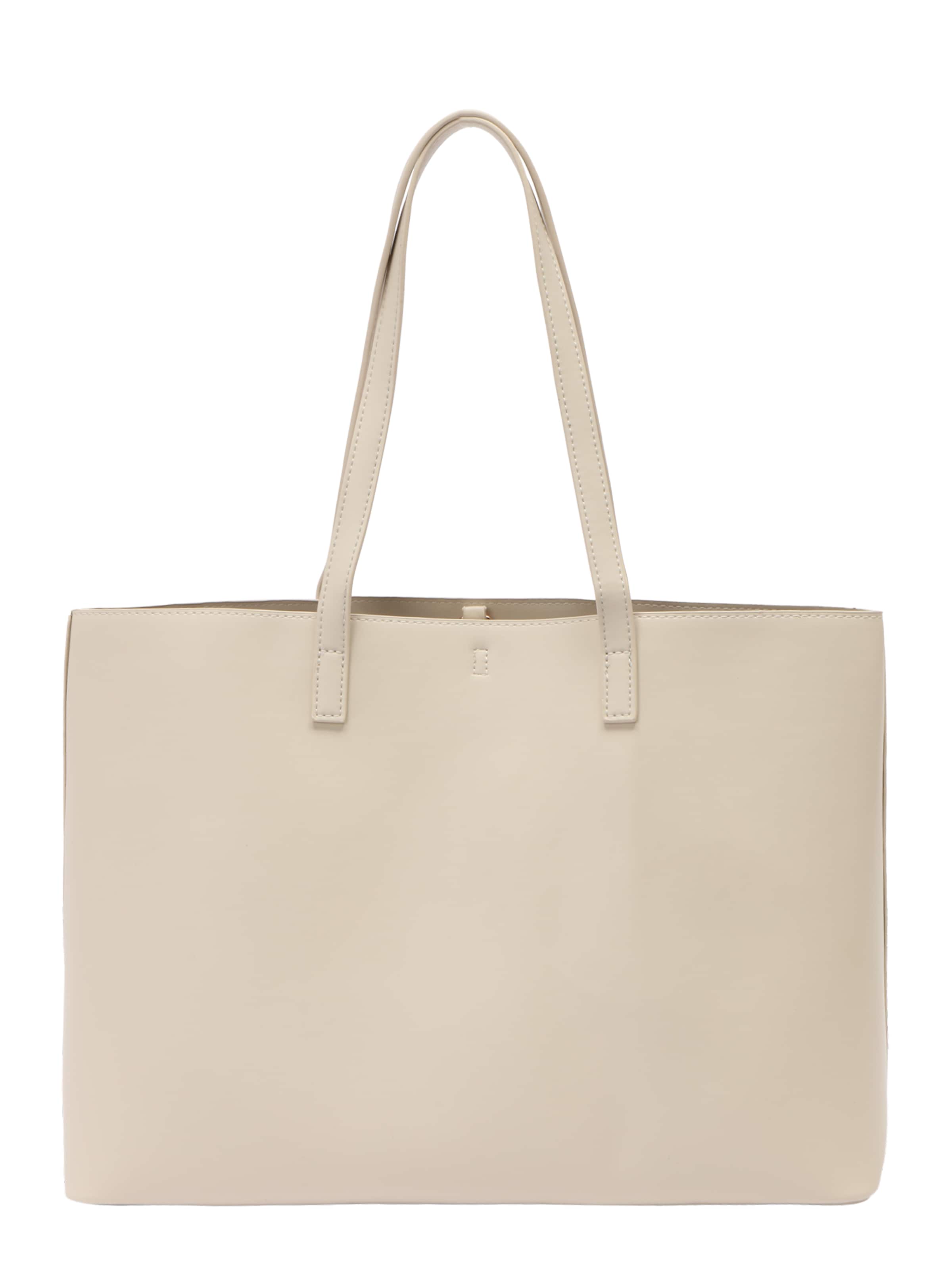 Cabas ABOUT YOU en beige : devant