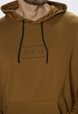 Virtus Sweatshirt 'MALTU' in Brown