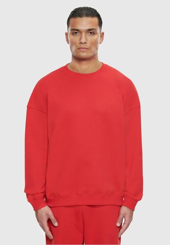 Dropsize Sweatshirt 'Bazix Republiq' in Rood: voorkant