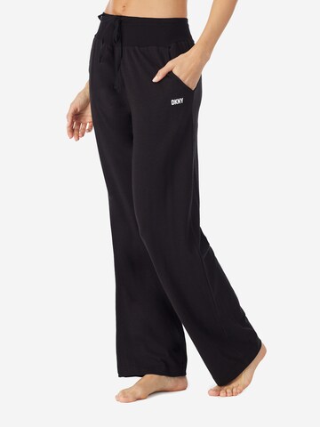 DKNY Pyjamahose 'Must Have Basic' in Schwarz
