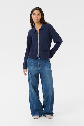 KAREN BY SIMONSEN Knit cardigan 'Antonella' in Blue
