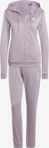 Survêtement 'Linear' ADIDAS SPORTSWEAR en violet : devant