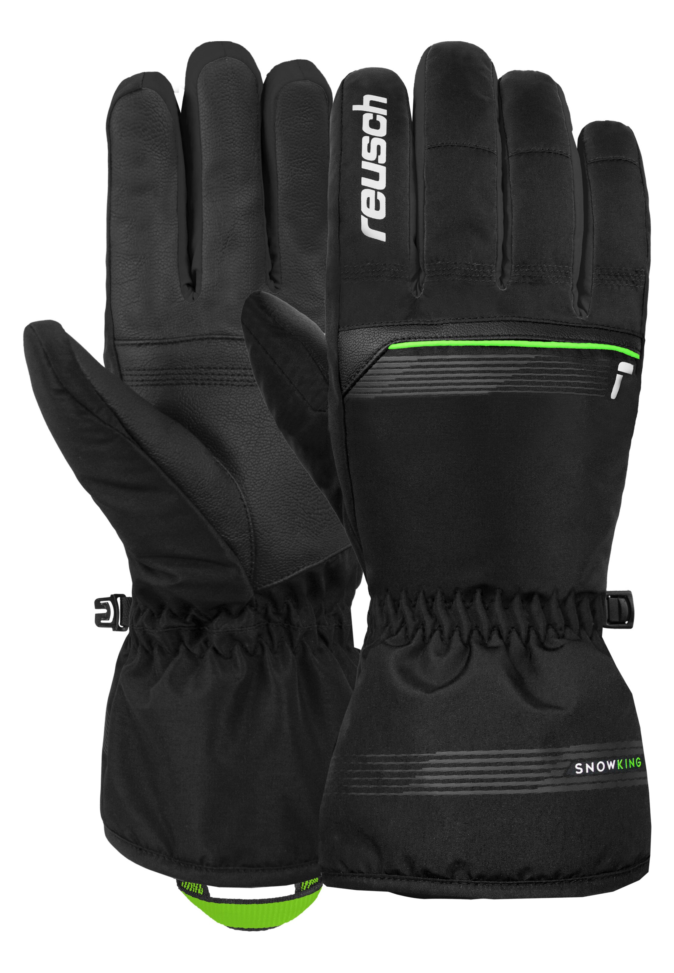 REUSCH Sporthandschoenen 'Snow King' in Groen: voorkant