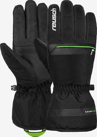 REUSCH Skihandschuhe 'Snow King' in Grün: Vorderseite