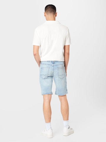 BLEND Regular Shorts in Blau