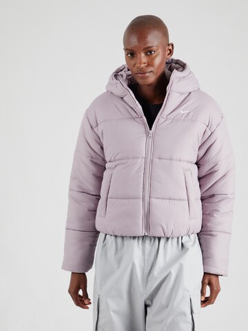 Giacca invernale 'CLSC' di Nike Sportswear in lilla: frontale