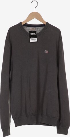 NAPAPIJRI Sweater & Cardigan in XL in Grey: front