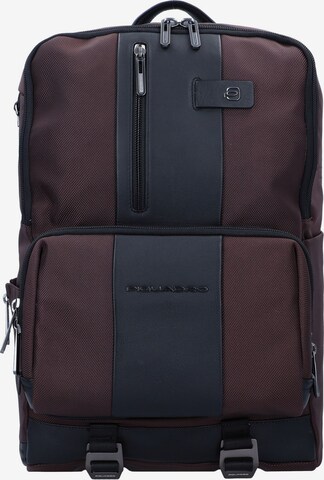Piquadro Backpack 'Brief' in Red: front