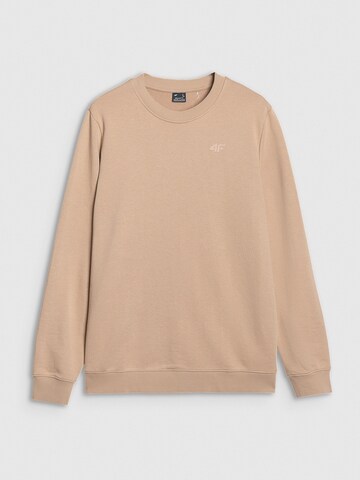 4FSweater majica - bež boja: prednji dio